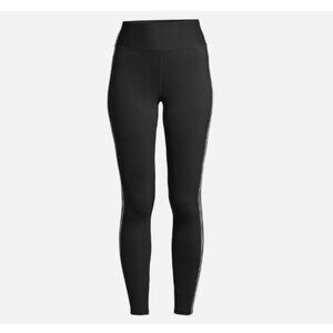 Avia Womens Flex-Tech Active Compression Leggings Size XS-S Black Anti-microbia